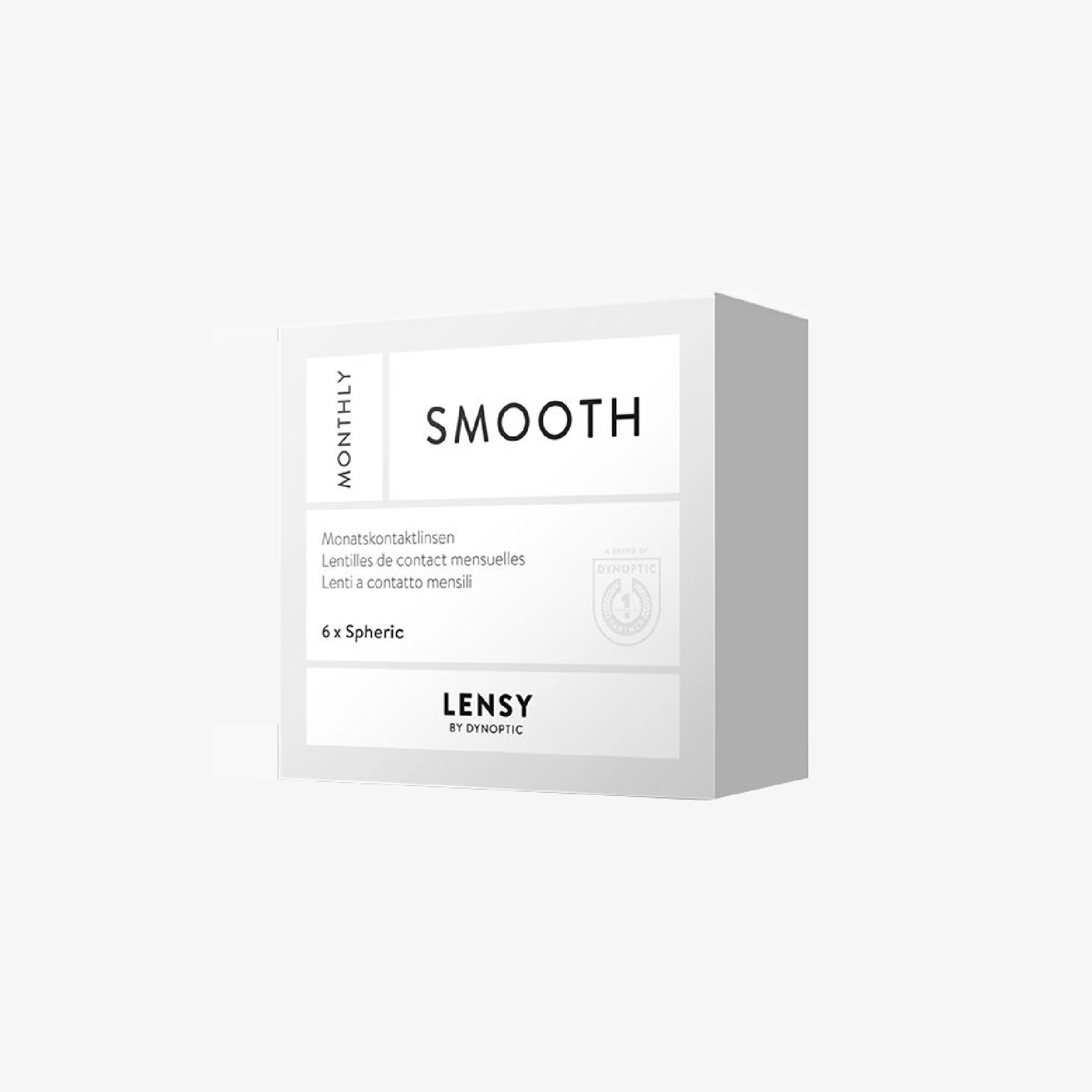 Lensy Monthly Smooth Spheric (6er Pack)